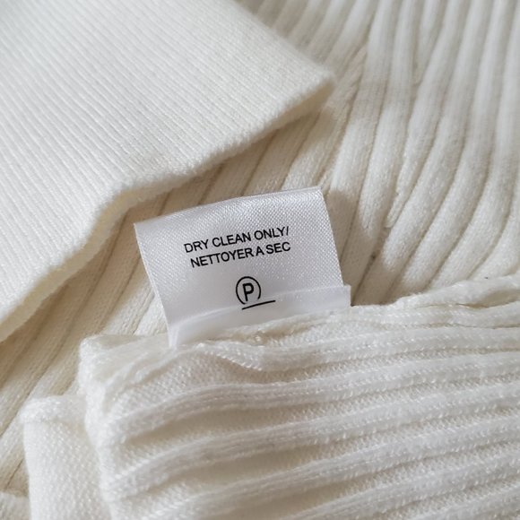 Spring Sweater - Ivanka Trump Women White Knit Slim Fit Cardigan Size Small - Picture 6 of 9